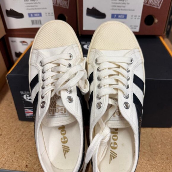 Gola Womens Coaster Beige Shoes (NWT) - Picture 5 of 8